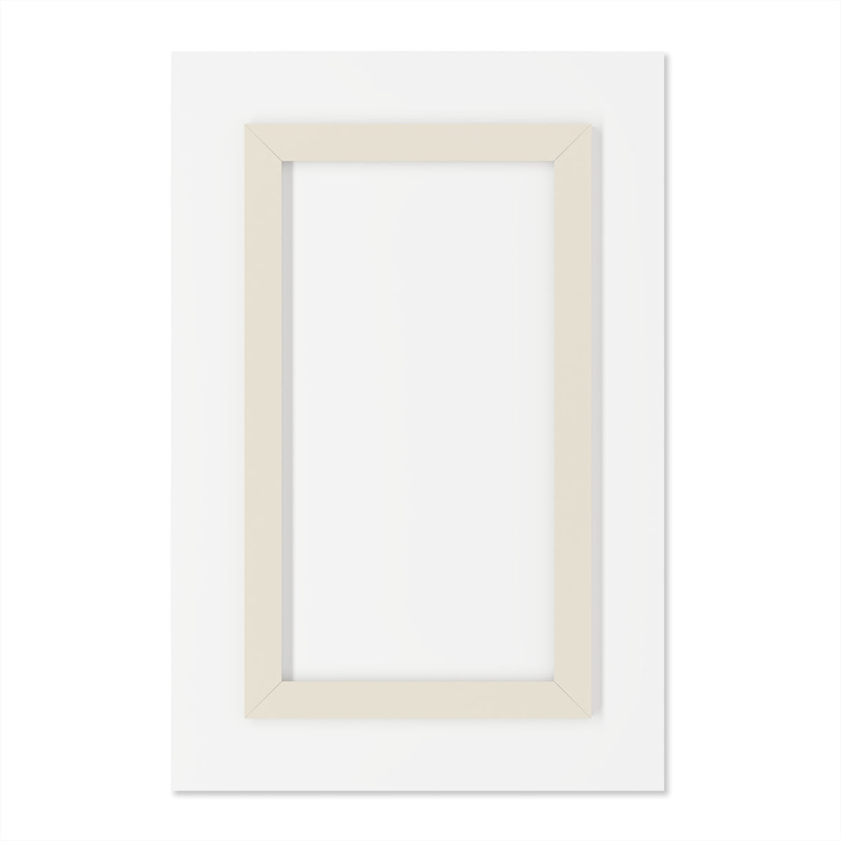 Wolf Heart Moon Acrylic Wall Art – Premium Crystal Print
