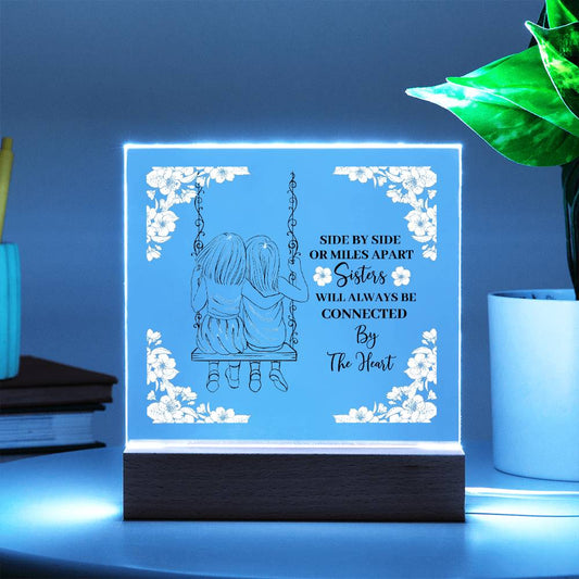 For Sister | Square Acrylic Plaque