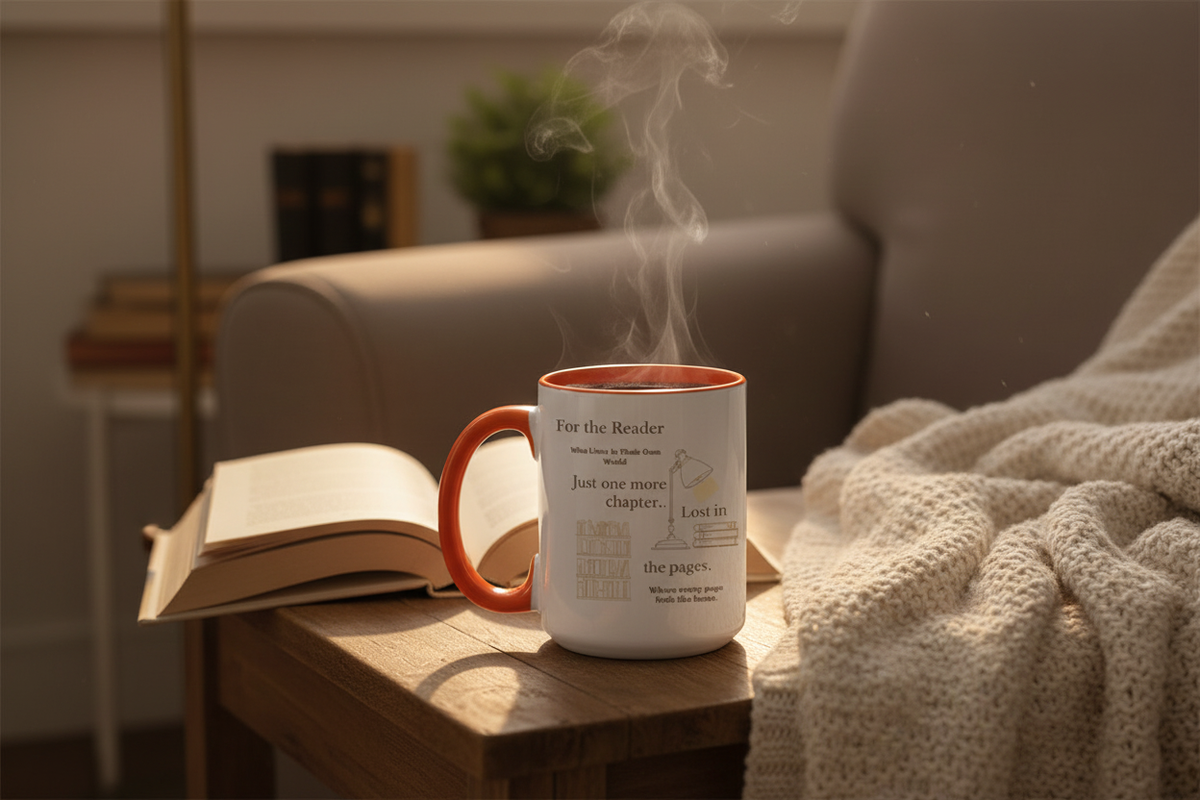 Cozy Reading Lifestyle Scene