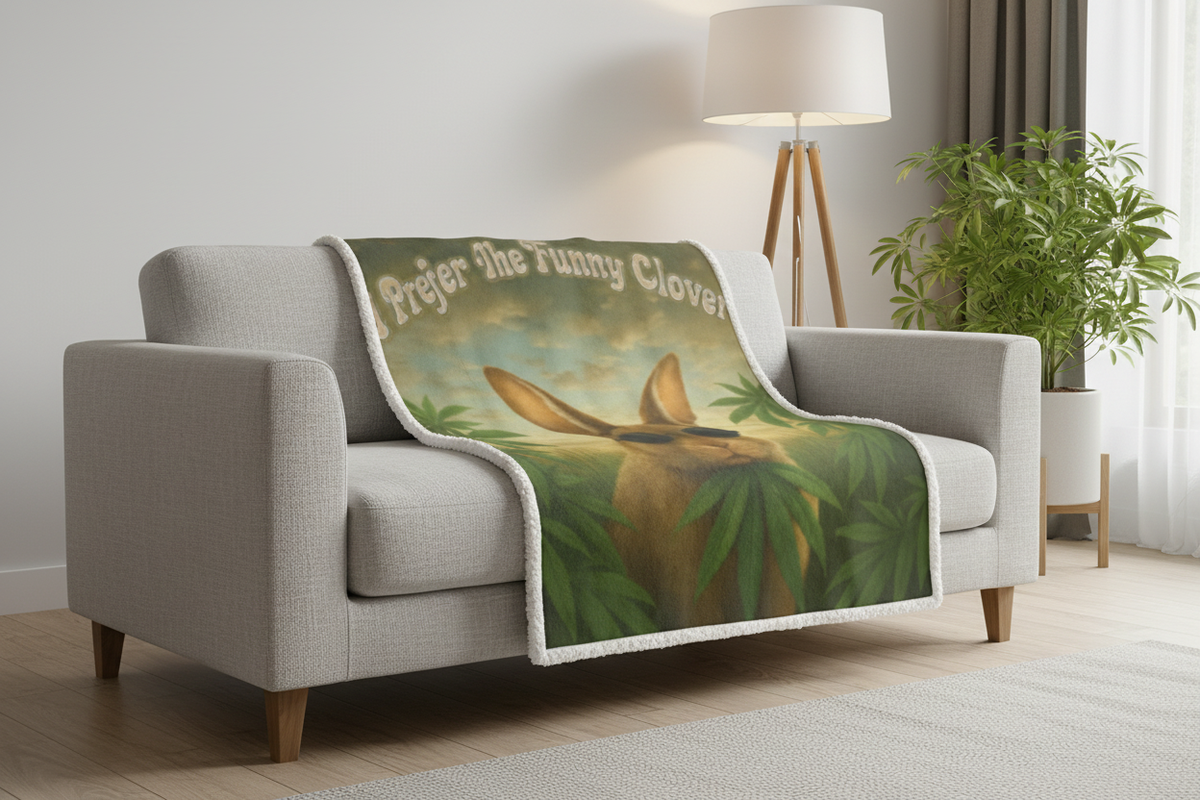 Peter the Funny Clown Blanket – Premium Lifestyle Hero Shot