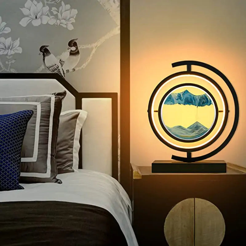 Quicksand LED Table Lamp – Calming Ambient Home Decor Gift